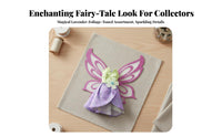 Fairy Doll Dress Magical Doll Dress with Glittery Attachments Fairy Costume for Girls, Kids, Imaginative Play