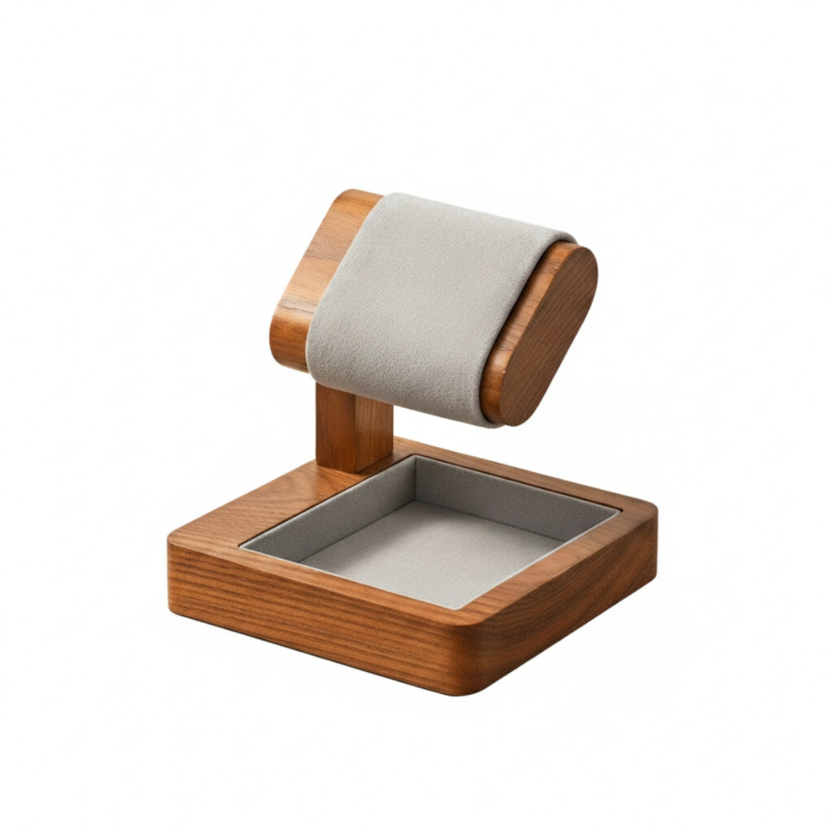 Watch Display Stand with Space-Saving Tray Watch Display Rack for Collectors, Retailers, Dresser, Nightstand, Showcase