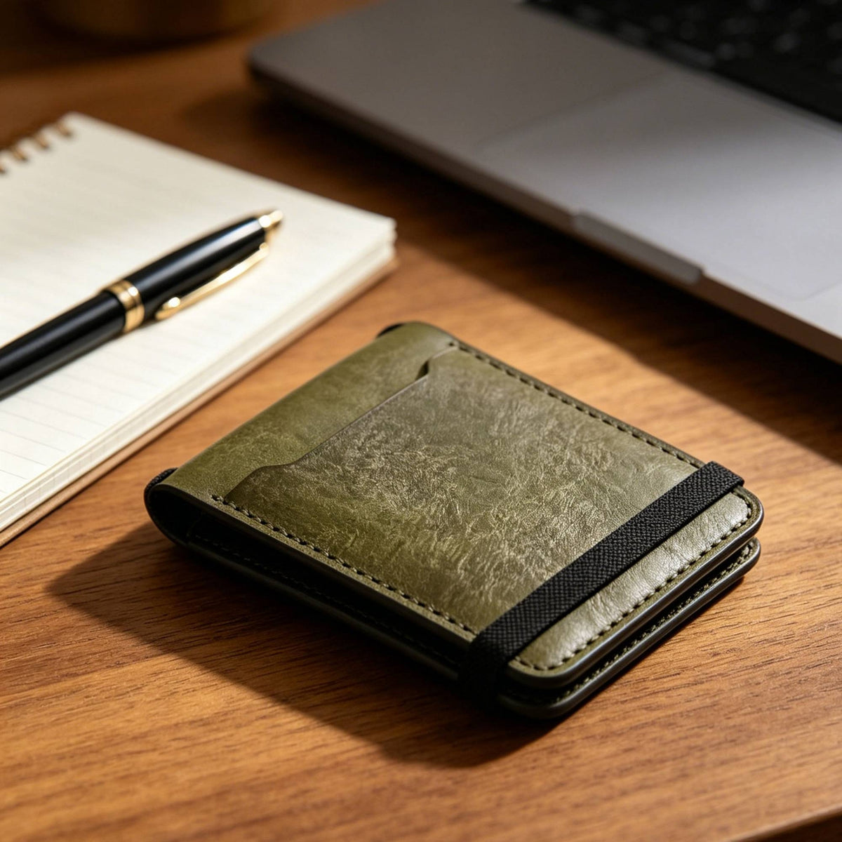 Slim Wallet Elastic Band Short Wallet Lightweight