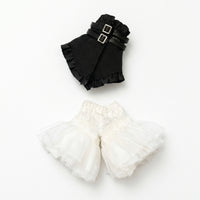 Translucent Black Strapless Doll Outfit Toy Clothing Ruffled
