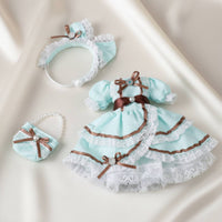 Bjd Doll Dress Set Matching Accessories Lolita Doll Dress Outfit Coordinate And