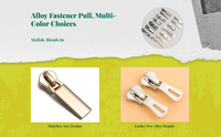 Universal Fastener Pull Tab for Jackets, Bags, Luggage