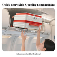 Front-Opening Carry-on Lightweight Hardside Luggage Airline Approved