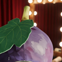 Fruit Costume Stage Performance Violet Grapes Costume Foliage Feature