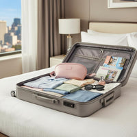 PU Leather Lingerie Case Waterproof Portable Bra Storage Bag Odor Material Travel Accessory for Business Trip