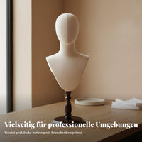 Hairpiece Display Stand Multi-Purpose Hairpiece Display Head Sturdy Base