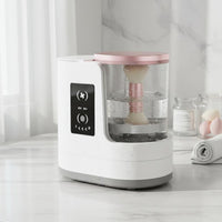 Makeup Brush Washer Dryer 3 in 1 Electric Makeup Brush Cleaning Touch Control Beauty Tool Dryer for Vanity