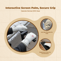 Women's thermal ski gloves