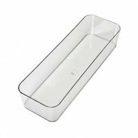Cosmetic Storage Box Compartmentalized Vanity Storage Tray Easy to Clean