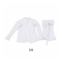 Dress Set with Coat Open-Front Dress with Coat Two-Piece for Display, Hobbyists