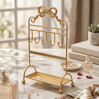 Jewelry Display Stand Compact Necklace Holder Space Saving