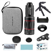Phone Telephoto Lens Kit Black Mobile Accessory Portable