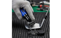 Water Spray Golf Brush Carabiner Clip Golf Club Cleaning Brush Nylon Bristles