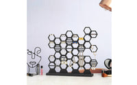 Earring Stand Stable Base Wooden Earring Holder Easy to Assemble Jewelry Display for Dressing Table