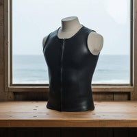 Men's Diving Wetsuit Elastic Glossy Wetsuit Top Lightweight Water Sports Gear for Swimming