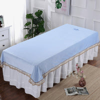 Thickened Coral Fleece Beauty Bed Topper Skin-Friendly Professional Linens