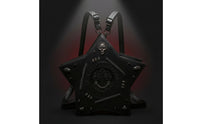 Star-Shaped Bag Structured Star Bag Embossed for Streetwear, Goths, Cosplayers