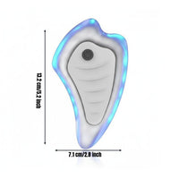 Vibrating Facial Massager Enhances Skincare Absorption for Home Spa