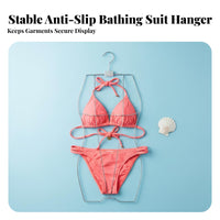 Rust-Proof Swimsuit Hanger Professional Quality Swimsuit Display Hanger 360° Rotating Hook for Boutique Owners, Retail Shop, Shop Window