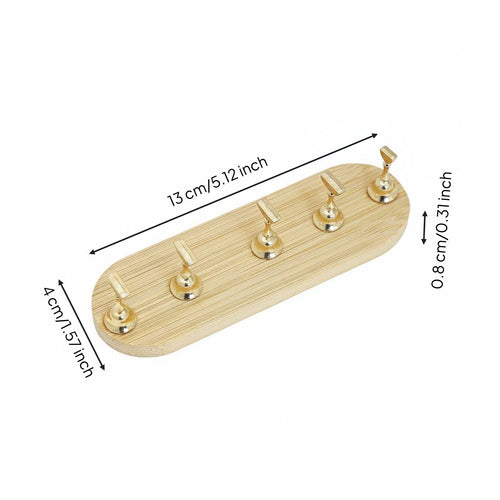 Press on Nail Stand Strong Attractive Press on Nail Holder for Training