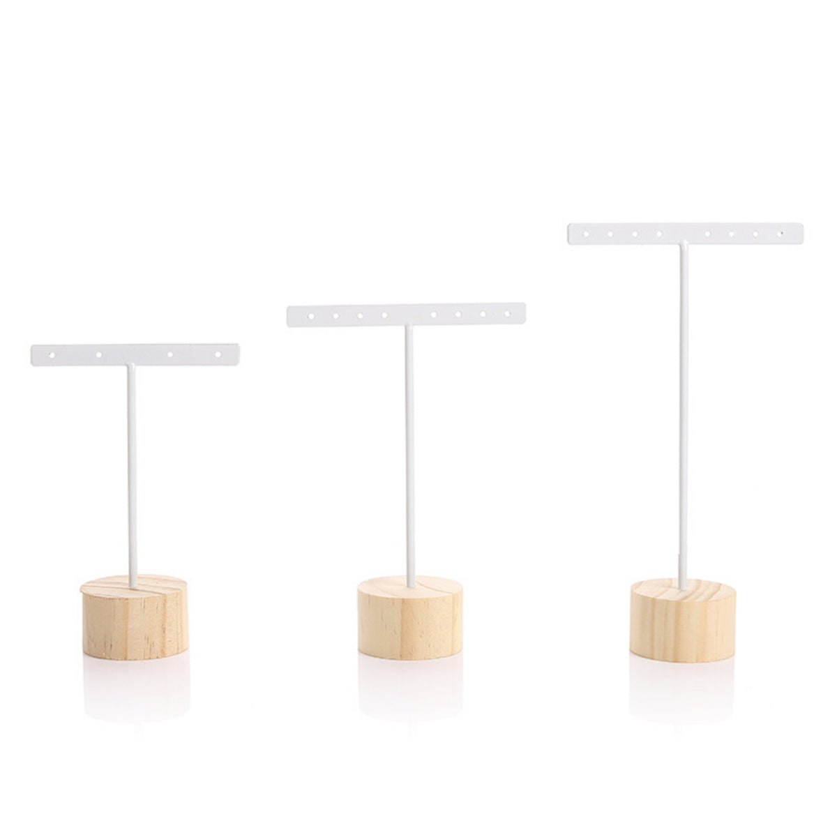 T-Shaped Earring Stand Compact T-Shaped Earring Holder Convenient for Vanity