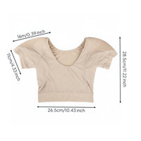 300 Pieces Armpit Sweat Pads Vest Stretchable Clothing Accessory Soft for Summer