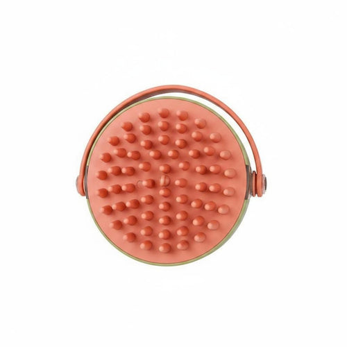 Shampoo Dispensing Brush Foam Making Pet Care Wet and Dry Use for Cats, Dogs