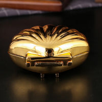 Shell-Shaped Jewelry Box Compact Clamshell Jewelry Box Sturdy