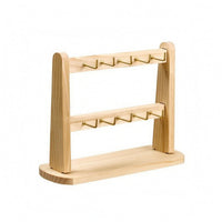Bracelet Display Rack Gold Hooks Necklace Stand Open Frame
