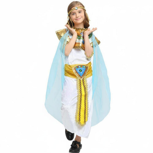 Kids Egyptian Costume Historical Theme Childrens Pharaoh Costume Complete Set