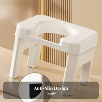 Bedside Commode Chair with Removable container Adjustable Bedside Commode