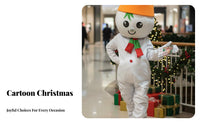 Christmas Character Costume Lively and Cute Design Snowman Character Costume Grown-up Full Physique Character Costume