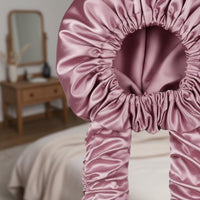 Heatless Wave Bonnet Overnight Styling Satin Sleep Bonnet Breakage Reduction