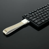 Rhinestone Keyboard Strap Personalized Decoration Decorative Keyboard Streamer for Enthusiasts
