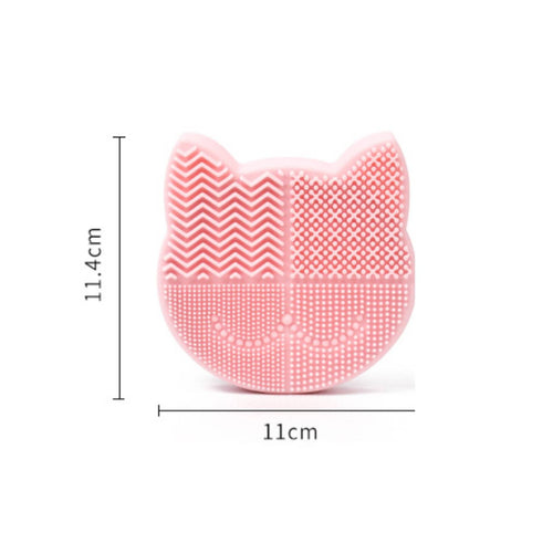 Cosmetic Brush Drying Rack Reusable 2 in 1 Brush Cleaner and Holder for Bathroom