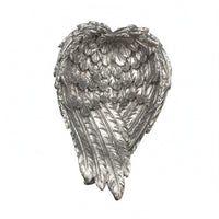 Resin Angel Wing Jewelry Holder Layered Feather Decor Ornament Molded