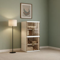 Foldable Clothes Wardrobe Installation-No-Assembly Freestanding Clothes Storage