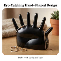 Hand-Shaped Jewelry Holder Long-Lasting Home Storage Elegant for Desktop
