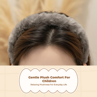 Plush headband for winter warmth