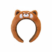 Cute Plush Raccoon Headband for Girls, Party, Gift