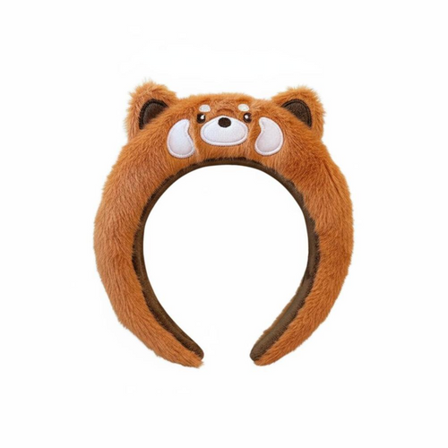 Cute Plush Raccoon Headband for Girls, Party, Gift