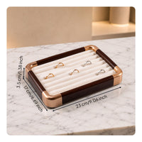 Jewelry Display Tray Vintage Design Flat Jewelry Dish Professional Presentation