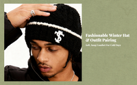 Double-Layered Winter Hat, Soft, Breathable
