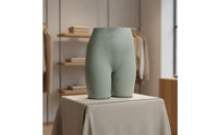 Lingerie Display Mannequin Sturdy Base Female Torso Mannequin Half Torso Display Form with Stand Easy Assembly