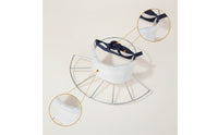 Calf Weaning Device with Canvas Strap Metal Livestock Equipment Breathable