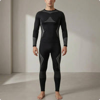 Ski Thermal Underwear Warm Thermal Compression Set Breathable Long Johns for Women, Skiing, Winter Sports