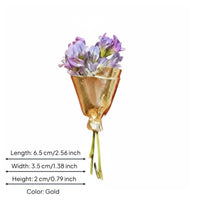 Wearable Flower Vase Elegant Design Boutonniere Holder for Formal Events, Women