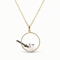 Necklace with Bird Pendant Dainty Pendant Necklace Minimalist for Women