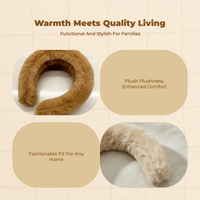 Plush Headband Soft Women Winter Random Color