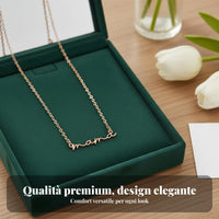 Mama Necklace Mother's Day Gift Mama Script Necklace Stainless Steel for Mothers